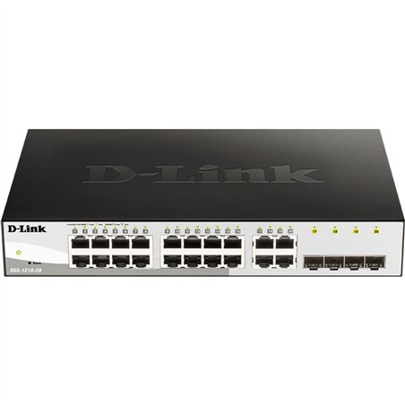 D-Link DGS-1210-20/E 20-Port Layer2 Smart Managed Gb Switch
