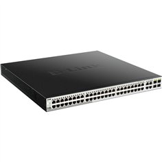 D-Link DGS-1210-52MP/E 52-Port L2 Smart Managed 48x PoE Gb ne.