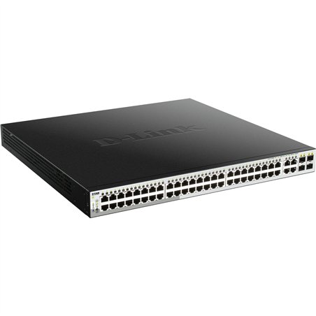 D-Link DGS-1210-52MP/E 52-Port L2 Smart Managed 48x PoE Gb ne.