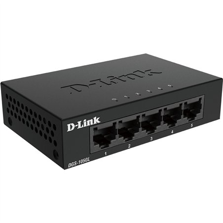 D-Link DGS-105GL/E 5-Port Layer2 Gb Light ne. senza IGMP