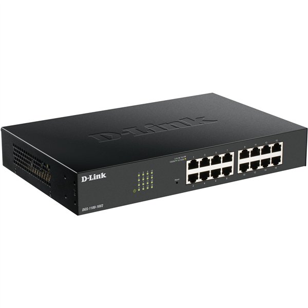 D-Link DGS-1100-16V2/E 16-Port Layer2 Smart Gb ne.