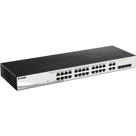 D-Link DGS-1210-28/E 28-Port L2 Smart Managed Gigabit Switch