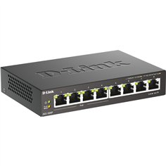 D-Link DGS-1008P/E 8-Port Layer2 PoE+ Gigabit Switch