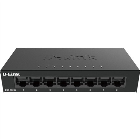 D-Link DGS-108GL/E 8-Port Layer2 Gb Light ne. senza IGMP