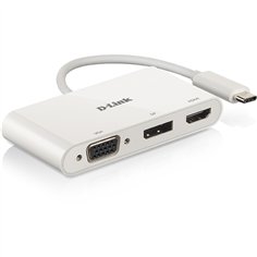 D-Link DUB-V310 USB-C 3-Port Video Adapter