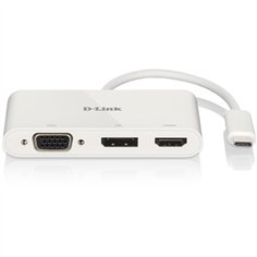 D-Link DUB-V310 USB-C 3-Port Video Adapter 2
