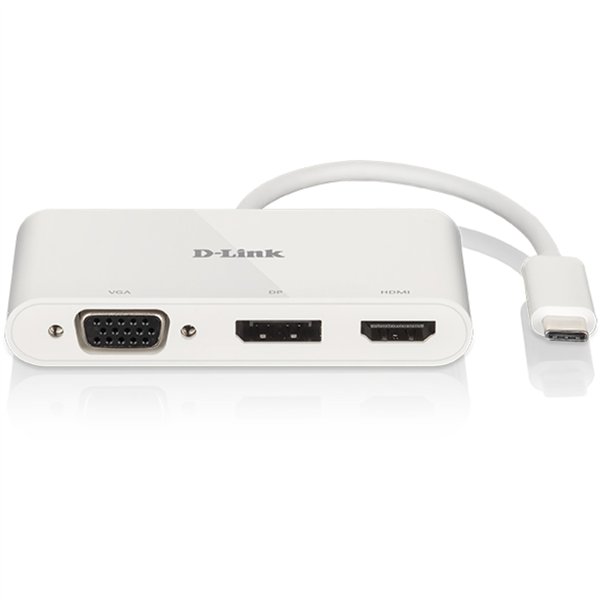 D-Link DUB-V310 USB-C 3-Port Video Adapter