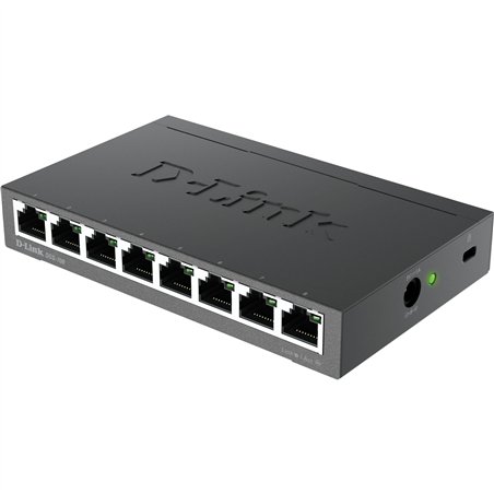 D-Link DGS-108/E 8-Port unmanaged Gigabit Switch