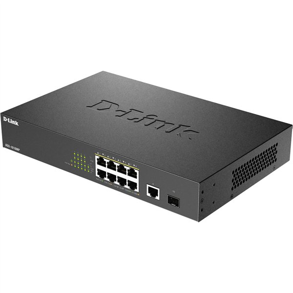 D-Link DGS-1010MP/E 10Port Layer2 PoE+ GigabitSwitch