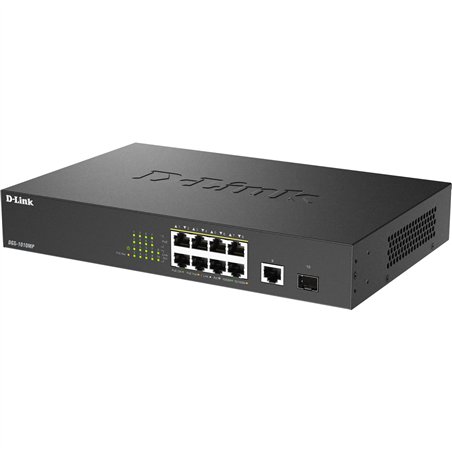 D-Link DGS-1010MP/E 10Port Layer2 PoE+ GigabitSwitch