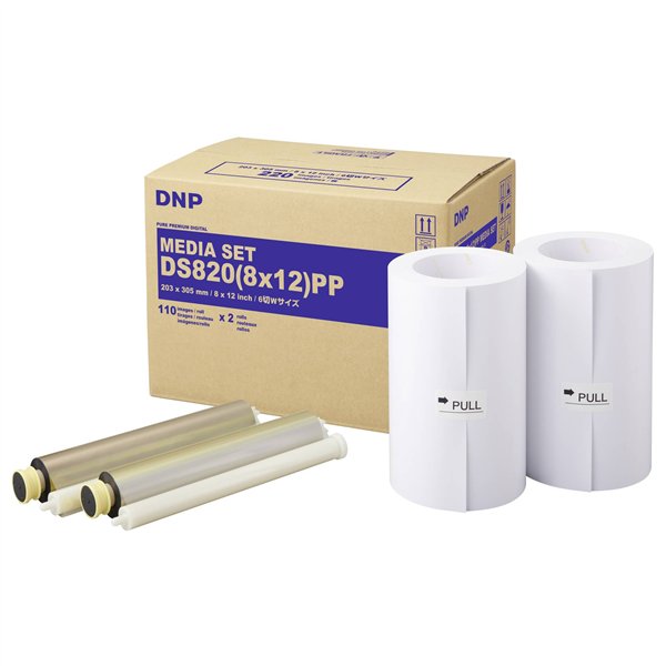 DNP DS 820 PP Media Kit 20x30 cm 2x 110 stampe
