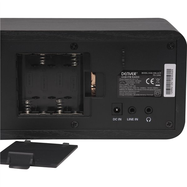 Denver DAB-30 nero