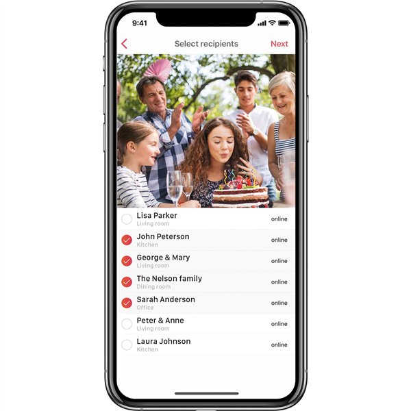 Denver Frameo PFF-1021 nero 25,4cm (10,1 ) 16GB
