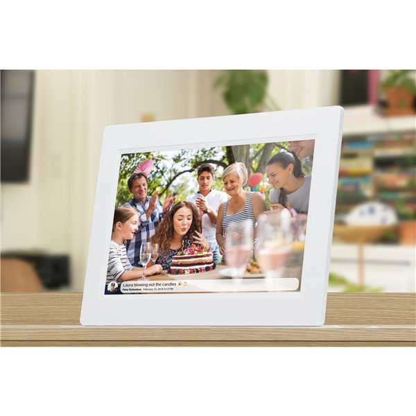 Denver Frameo PFF-1015 bianco 25,4cm (10,1 ) 16GB