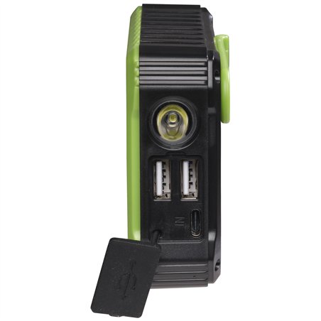 Denver Powerbank Solar PSO-10012 10000mAh +  Hand Crank Dynamo