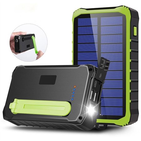 Denver Powerbank Solar PSO-10012 10000mAh +  Hand Crank Dynamo