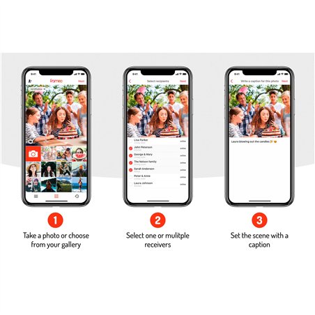 Denver Frameo PFF-1063 MKII bianco 25,4cm (10,1 ) 16GB