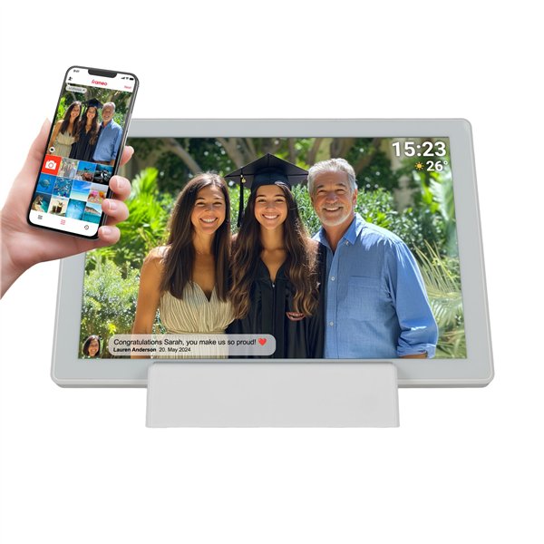 Denver Frameo PFF-1070 bianco 25,4cm (10,1 ) 16GB mobile