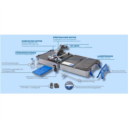Dremel Compact Saw incl. portable Saw Station Case