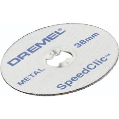 Dremel SC456B EZ SpeedClic dischi taglio p. met.38,0 mm 12x