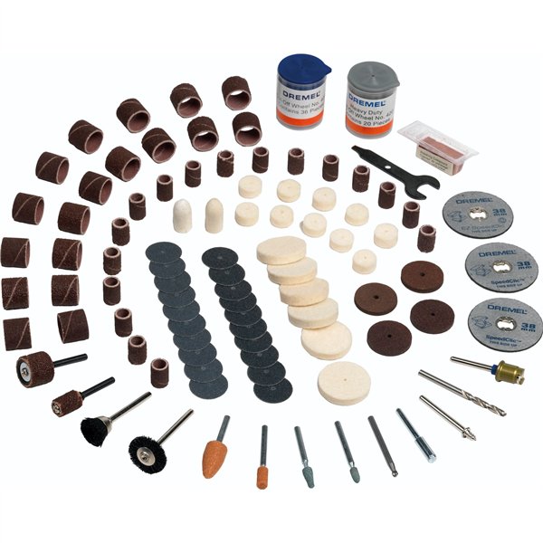 Dremel 724 set accessori multiuso 150 pz.