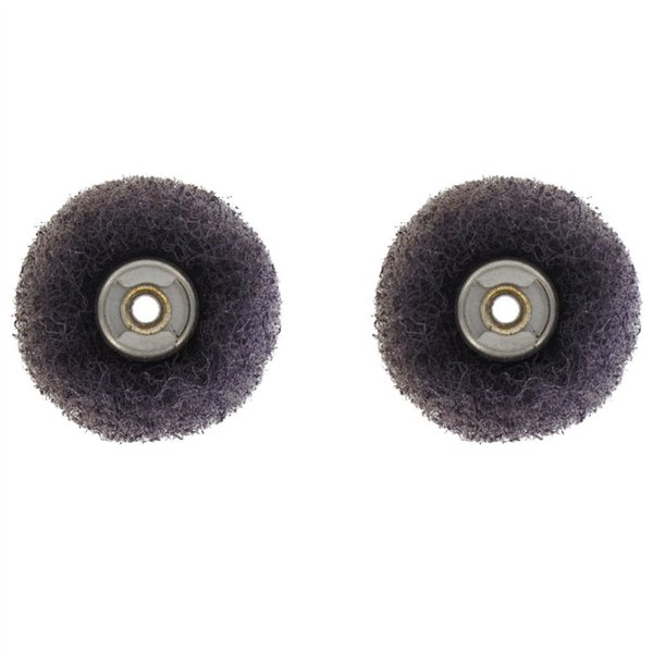 Dremel 511S Coarse/Medium Finishing Abrasive Buffs 2pk