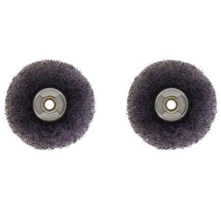Dremel 511S Coarse/Medium Finishing Abrasive Buffs 2pk