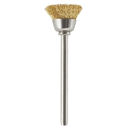 Dremel 536 Brass brush 13 mm Pack of 2