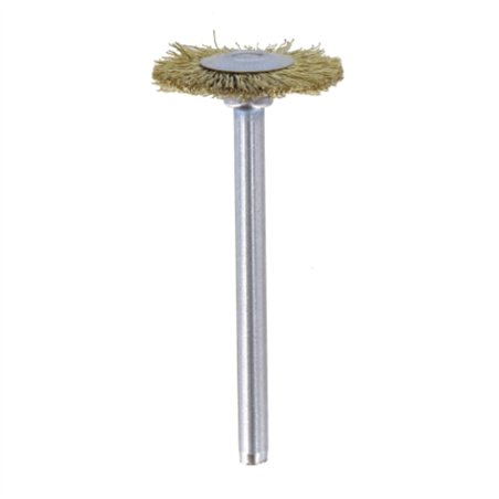 Dremel 535 Brass brush 19 mm Pack of 2