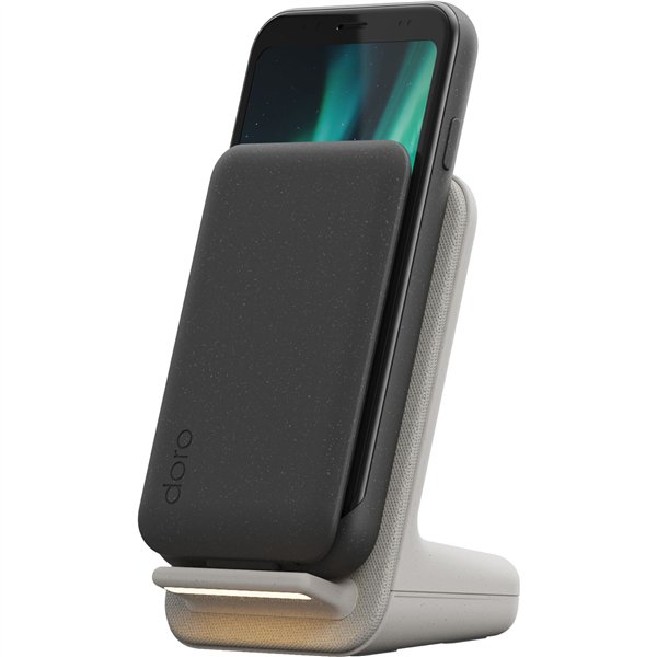 Doro Aurora A20 graphite incl. Wireless caricabatt.