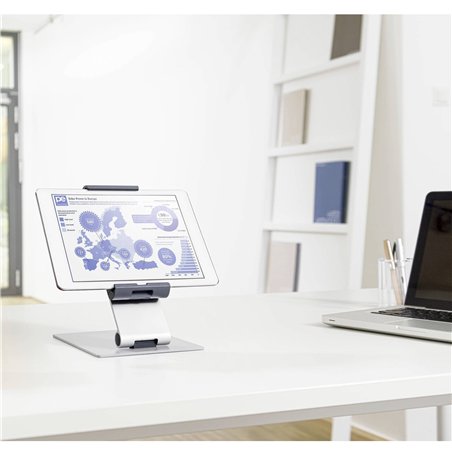 Durable Tablet Holder TABLE argento