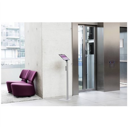Durable Tablet Holder FLOOR argento