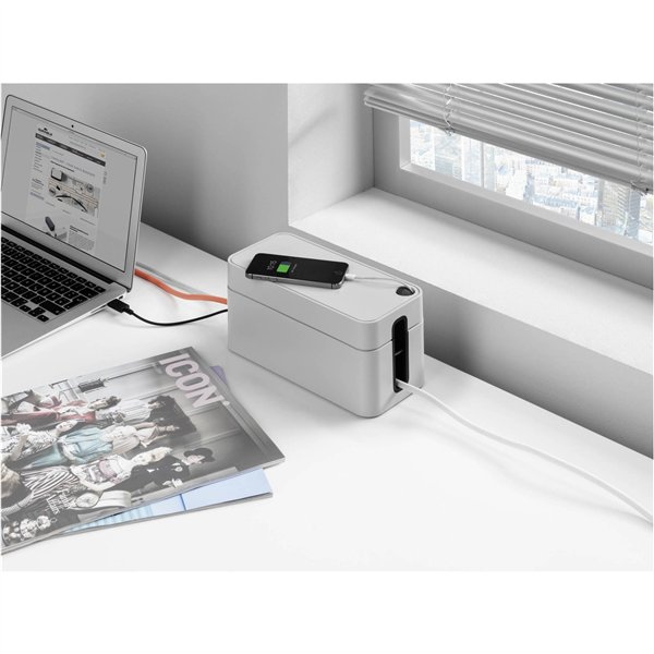 Durable scatola nascondi cavi CAVOLINE BOX S grigio 503510