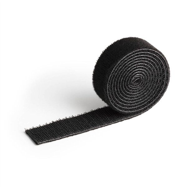 Durable fascetta in velcro  20mm GRIP 20 nero lunghezza 1m 503201