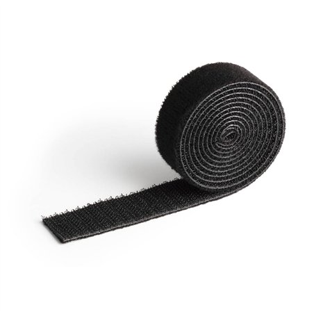 Durable fascetta in velcro  20mm GRIP 20 nero lunghezza 1m 503201