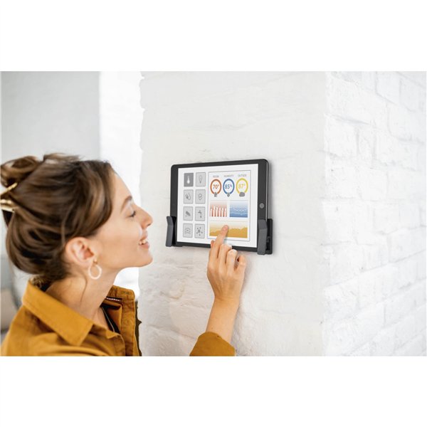 Durable Tablet supp. murale VISIOCLIP, antracite 893958