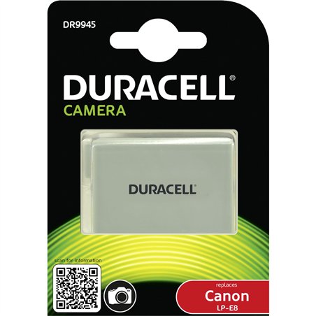 Duracell Li-Ion batt. 1020 mAh per Canon LP-E8