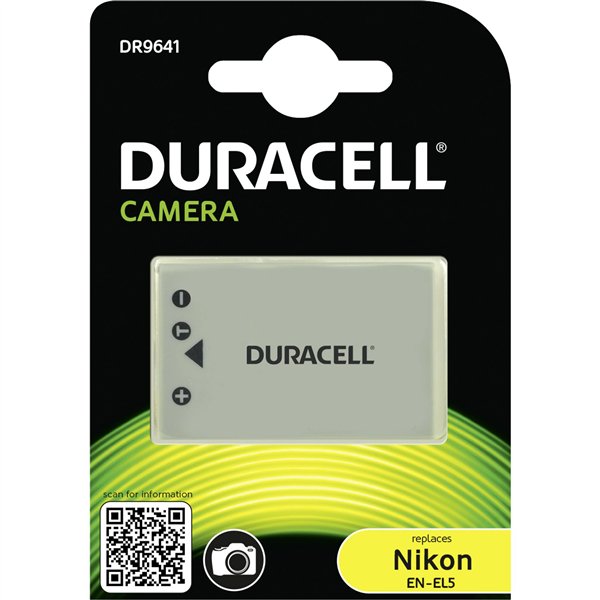 Duracell Li-Ion batt. 1180 mAh per Nikon EN-EL5