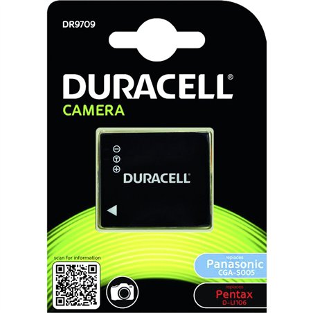 Duracell Li-Ion batt. 1050 mah per Panasonic CGA