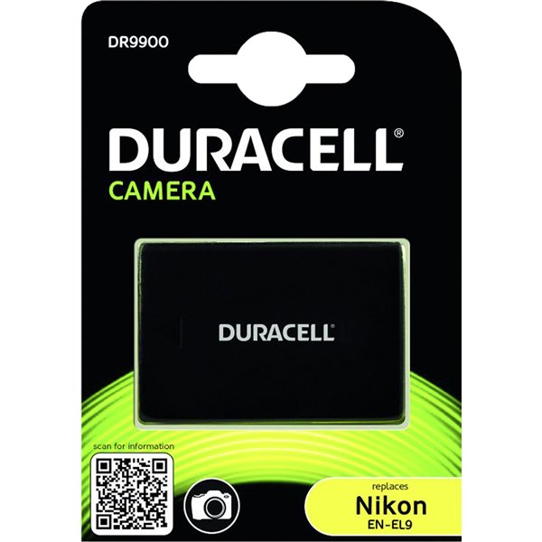 Duracell Li-Ion batt. 1100 mAh per Nikon EN-EL9