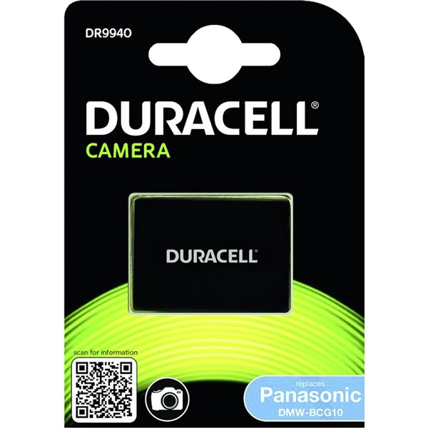 Duracell Li-Ion batt. 850 mAh per Panasonic DMW-BCG10