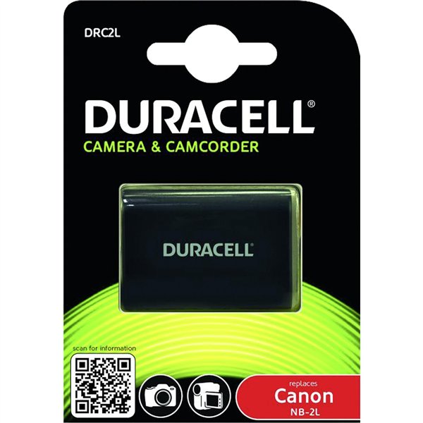 Duracell Li-Ion batt. 650 mAh per NB-2L