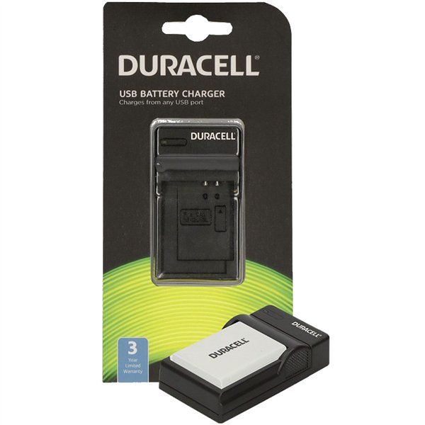Duracell caricabatt.con cavo USB per DR9641/EN-EL5