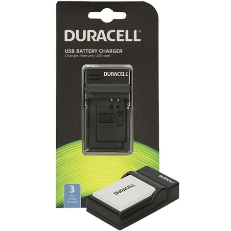 Duracell caricabatt.con cavo USB per DR9641/EN-EL5