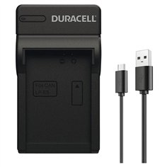 Duracell caricabatt.con cavo USB per DR9925/LP-E5