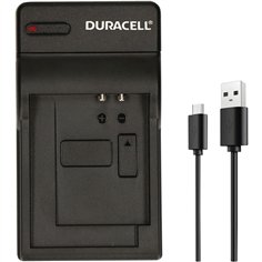 Duracell caricabatt.con cavo USB per Panasonic BCJ13E/BCG10