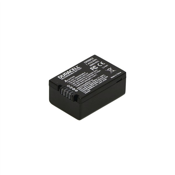 Duracell batt. ioni litio 890mAh per Panasonic DMW-BMB9E