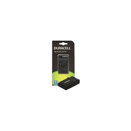 Duracell caricabatt.con cavo USB per DRFW126/NP-W126