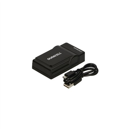 Duracell caricabatt.con cavo USB per DRFW126/NP-W126