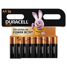 1x16 Duracell Plus Power Boost MN1500 AA LR6 1,5V